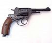 Револьвер пневматический Gletcher NGT F black (Наган)