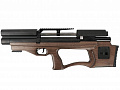 Пневматическая винтовка Krugergun Снайпер Буллпап ствол 300 мм штатный взвод PCP 5,5 мм (дерево, редуктор) (20405)