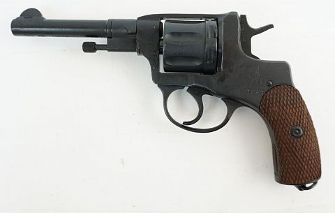 Охолощенный СХП револьвер Наган-СХ (ВПО-526), 10x24